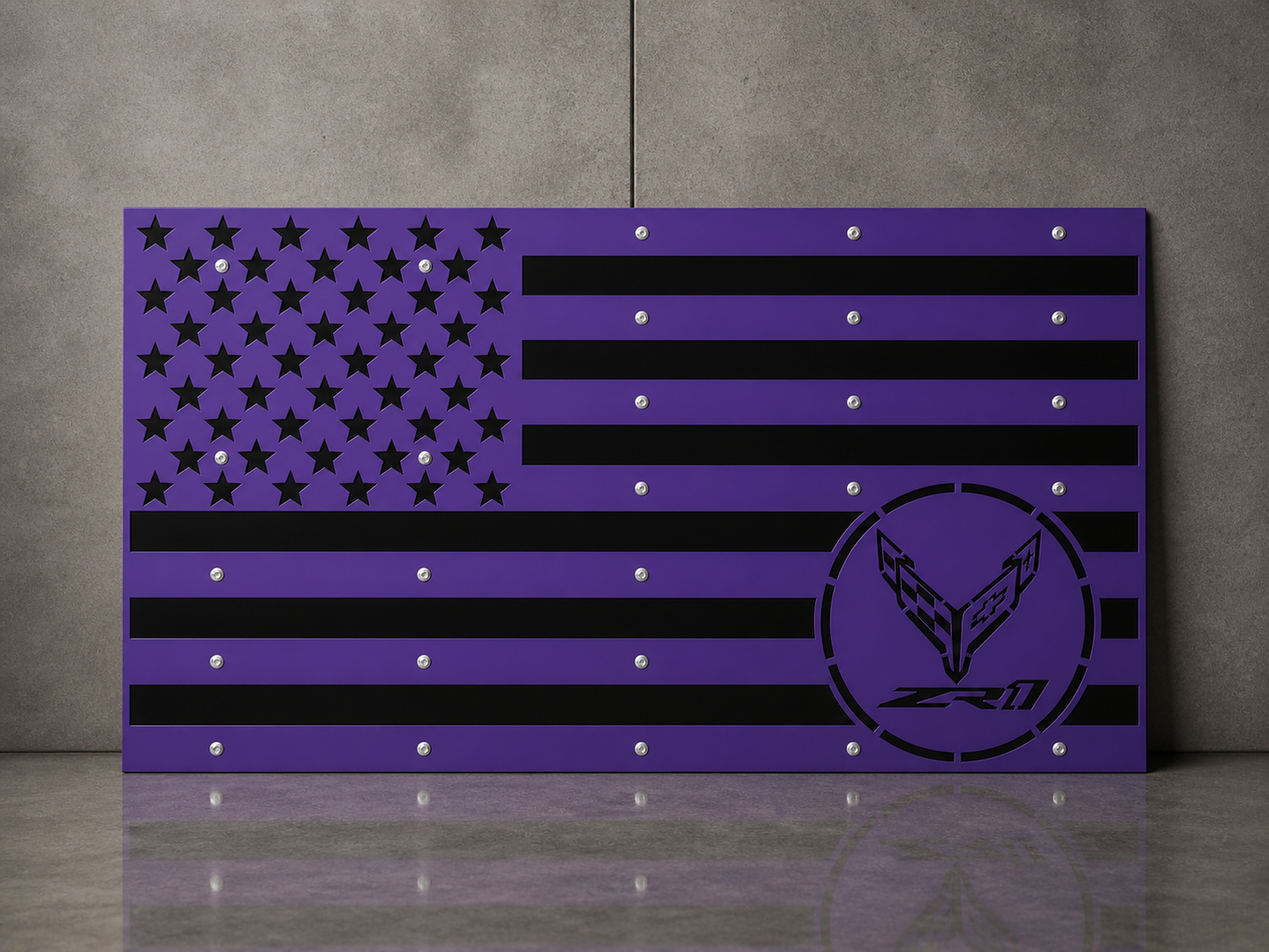 ZR1 Corvette Flag