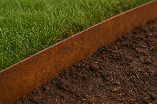 White Mountain Metal Lawn Edging Kit (20 ft Total)