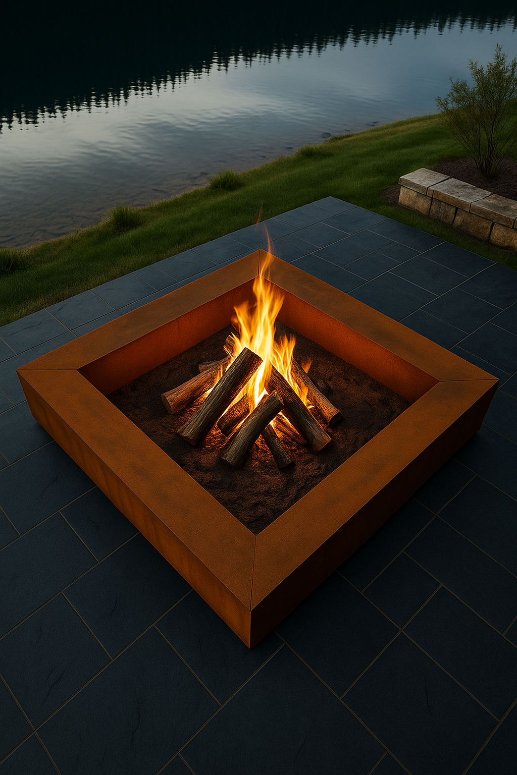 EmberSquare Fire Pit