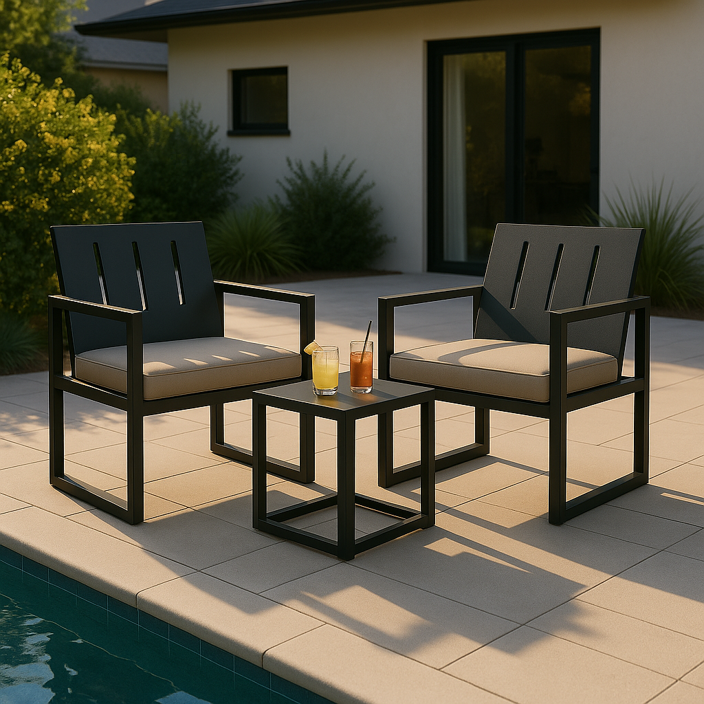 Strata Slat-Back Armchair