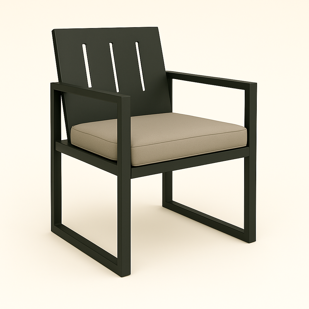 Strata Slat-Back Armchair