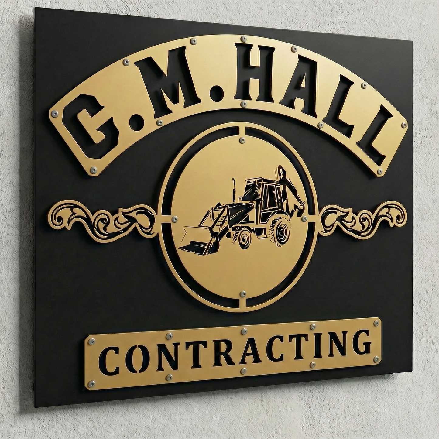 Custom Business Logo For Wall