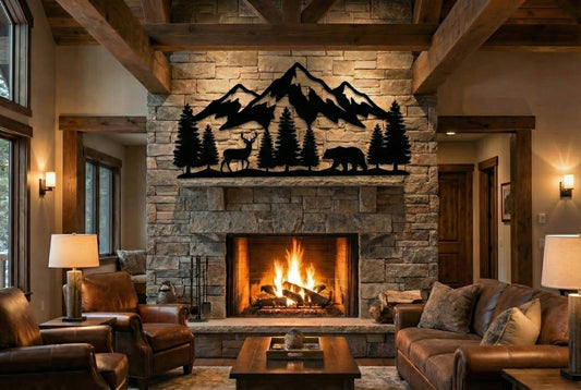 Mountain Range Wall Art