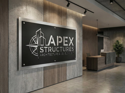 Custom Business Logo For Wall