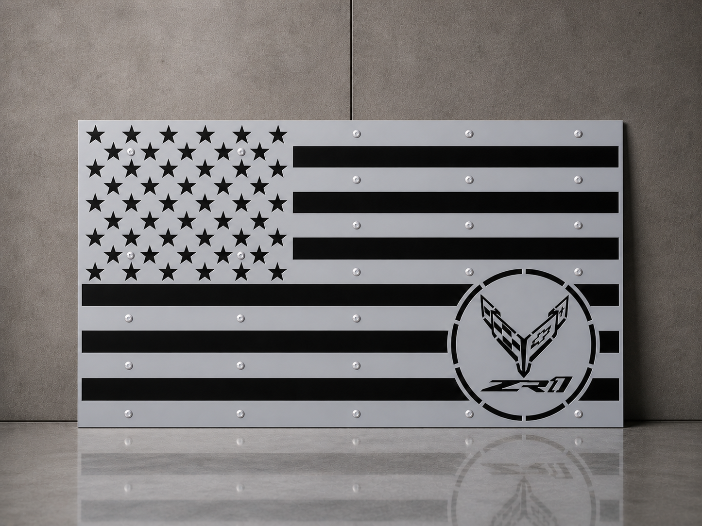 ZR1 Corvette Flag