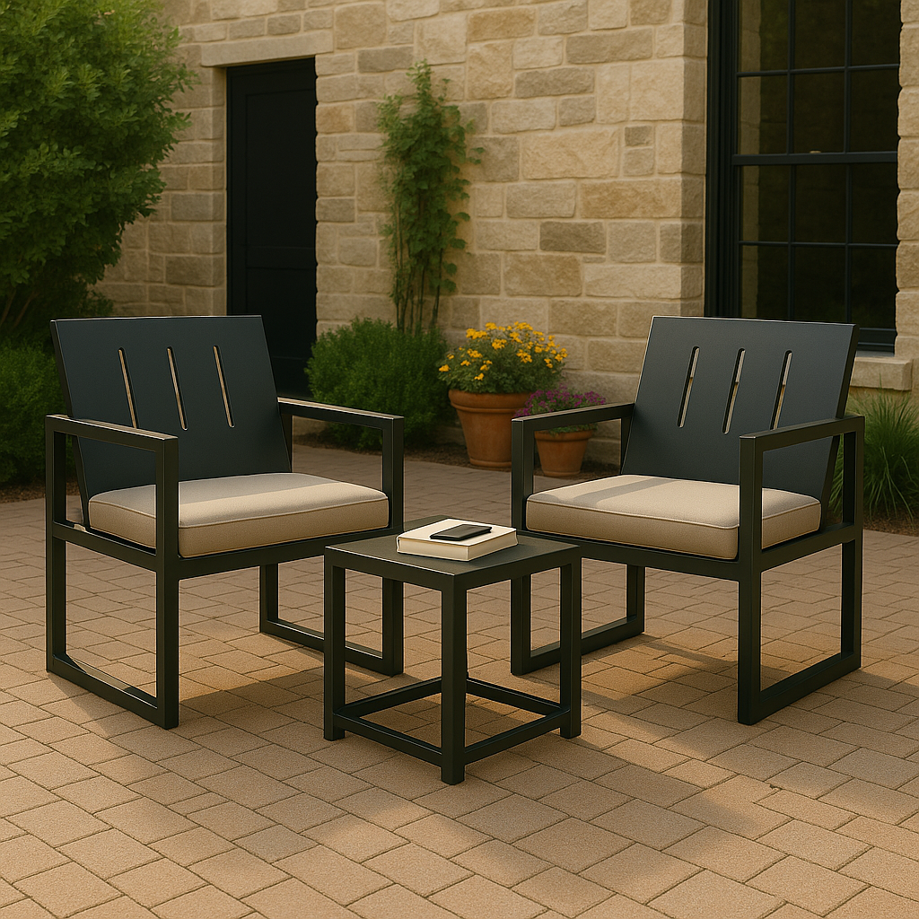 Strata Slat-Back Armchair