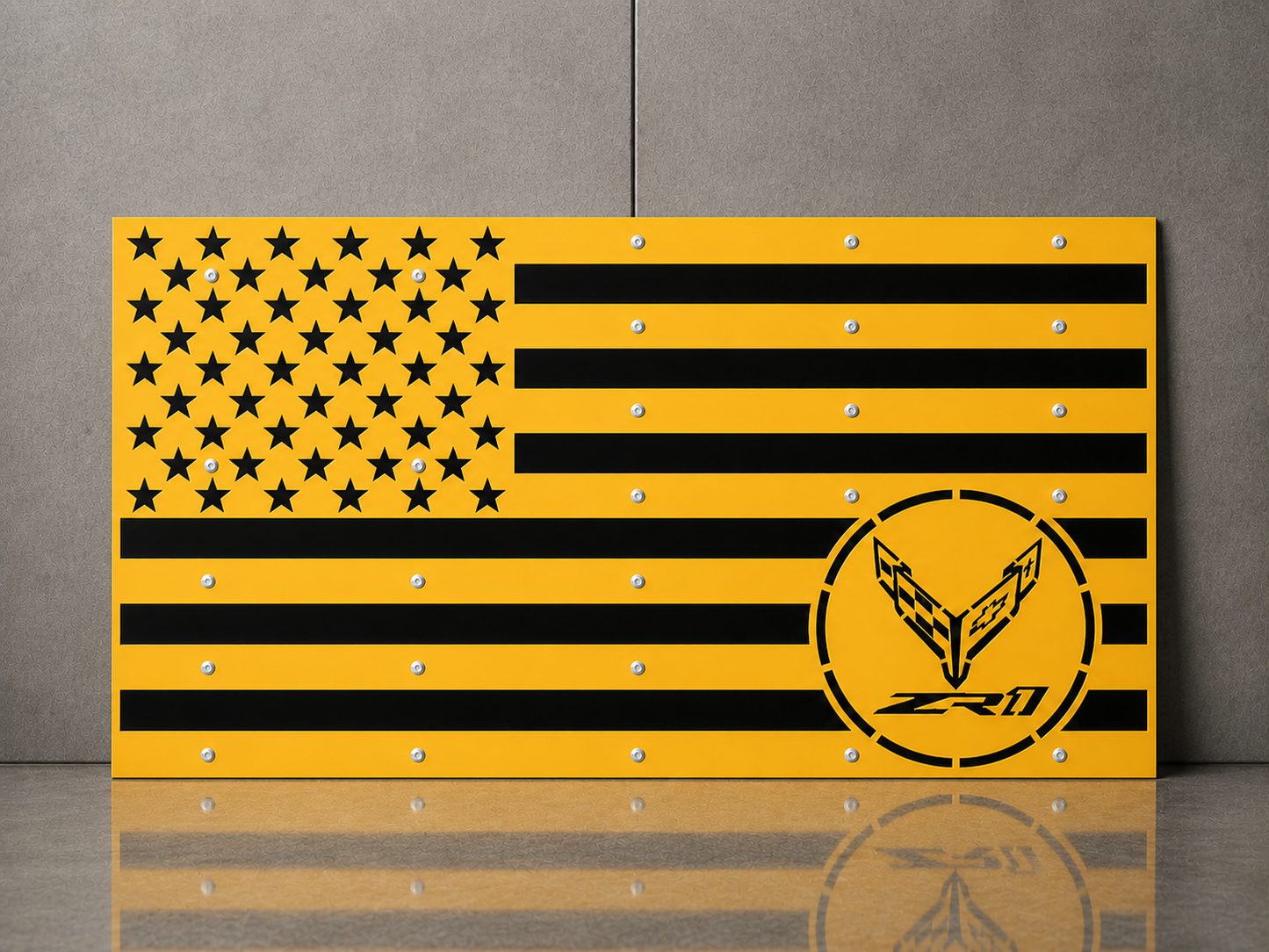 ZR1 Corvette Flag