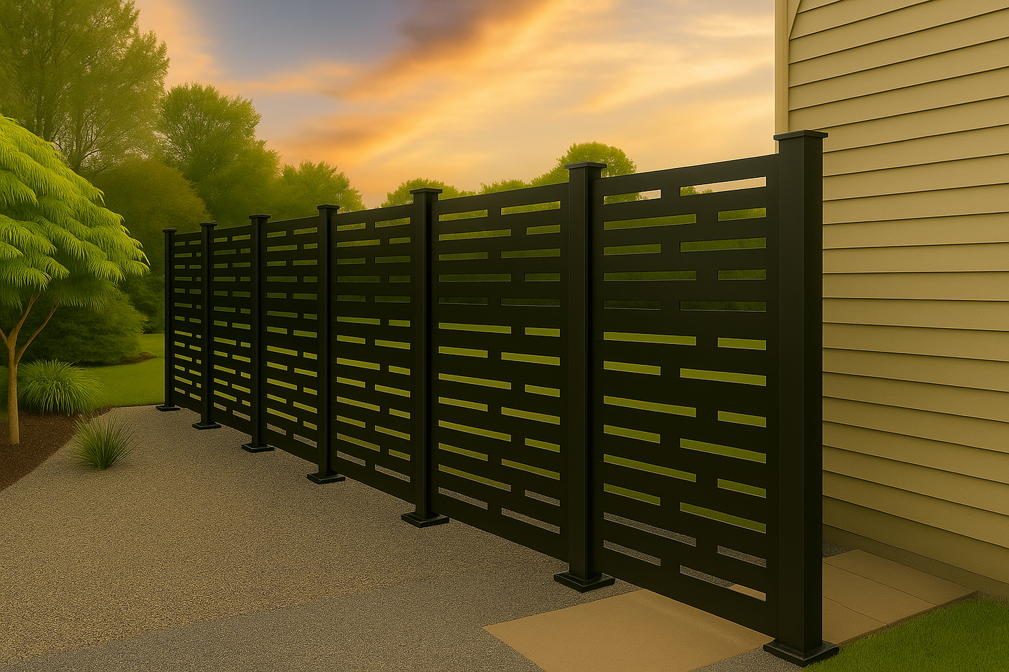 HorizonLine™ Modern Privacy Screens