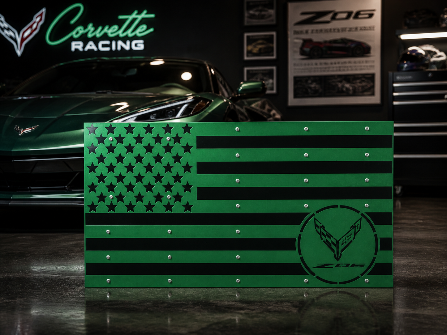 Z06 Corvette Flag