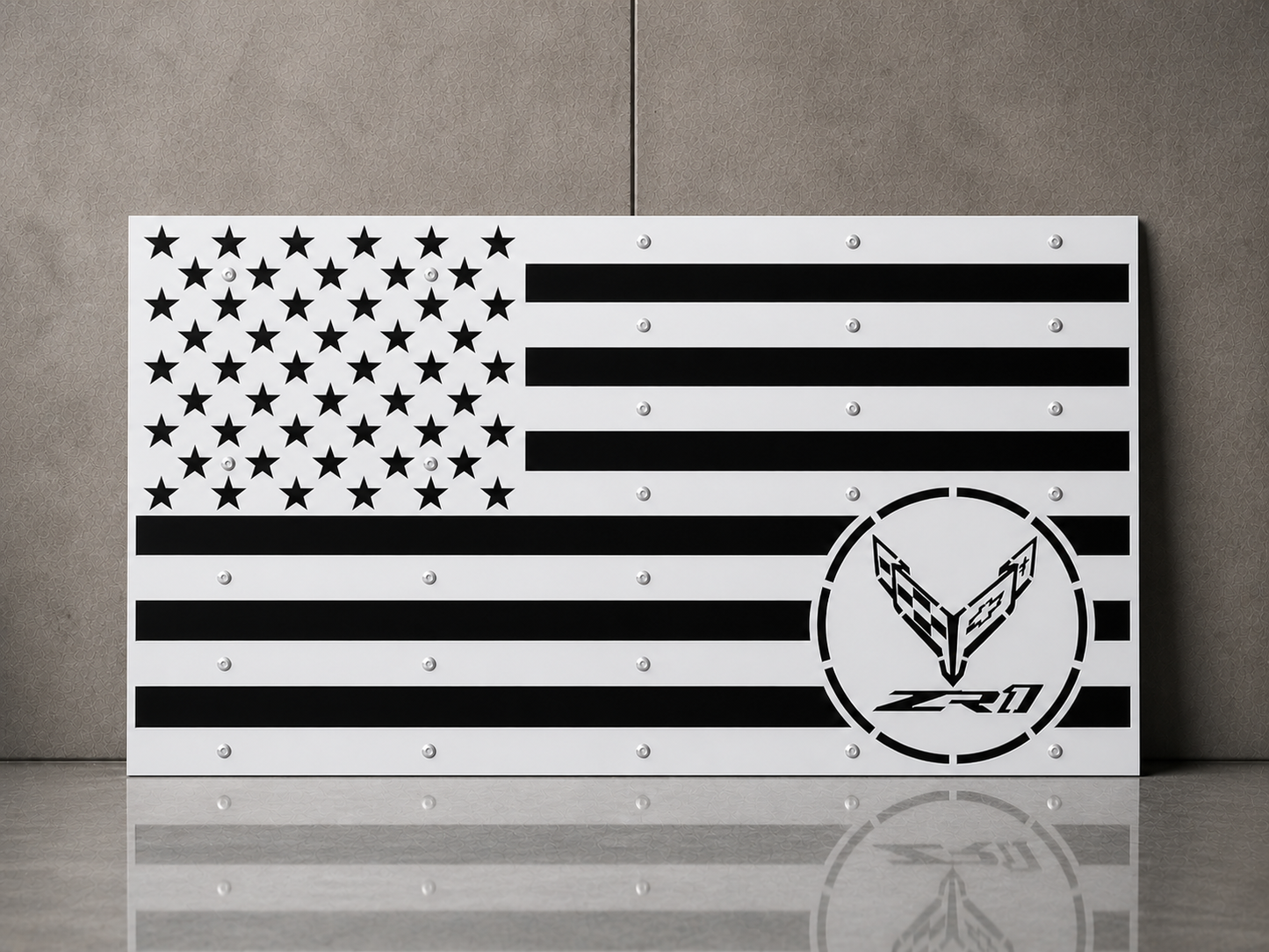 ZR1 Corvette Flag