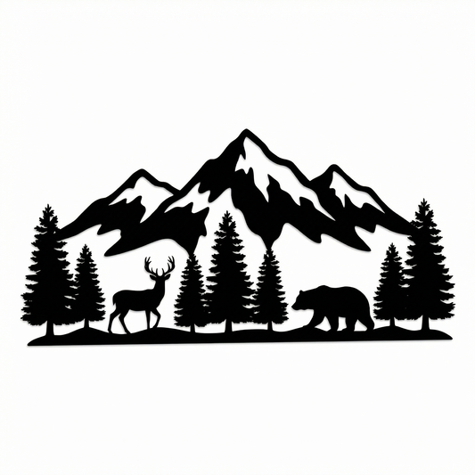 Mountain Range Wall Art