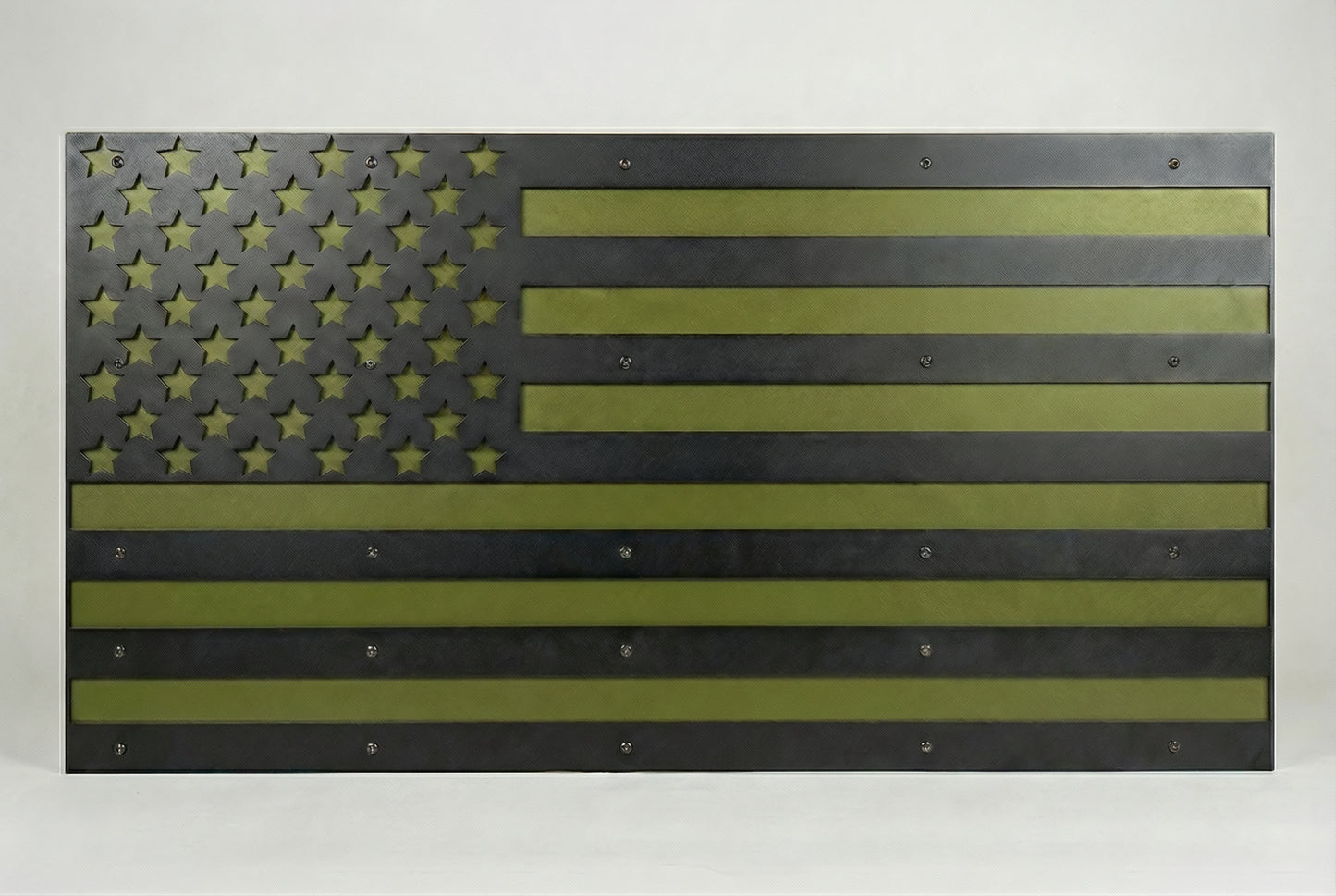 Military Custom Metal Flag – Upload Your logo
