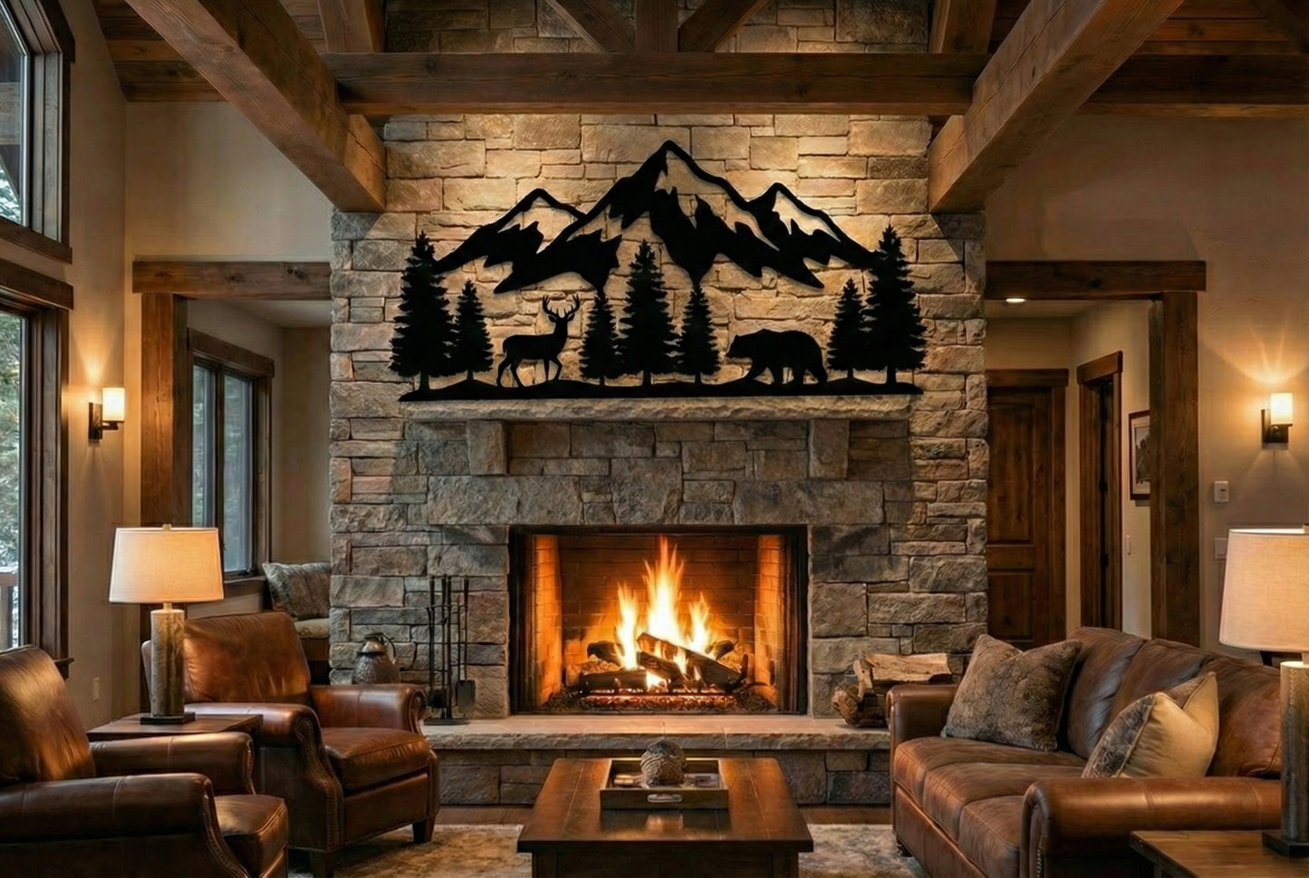 Mountain Range Wall Art