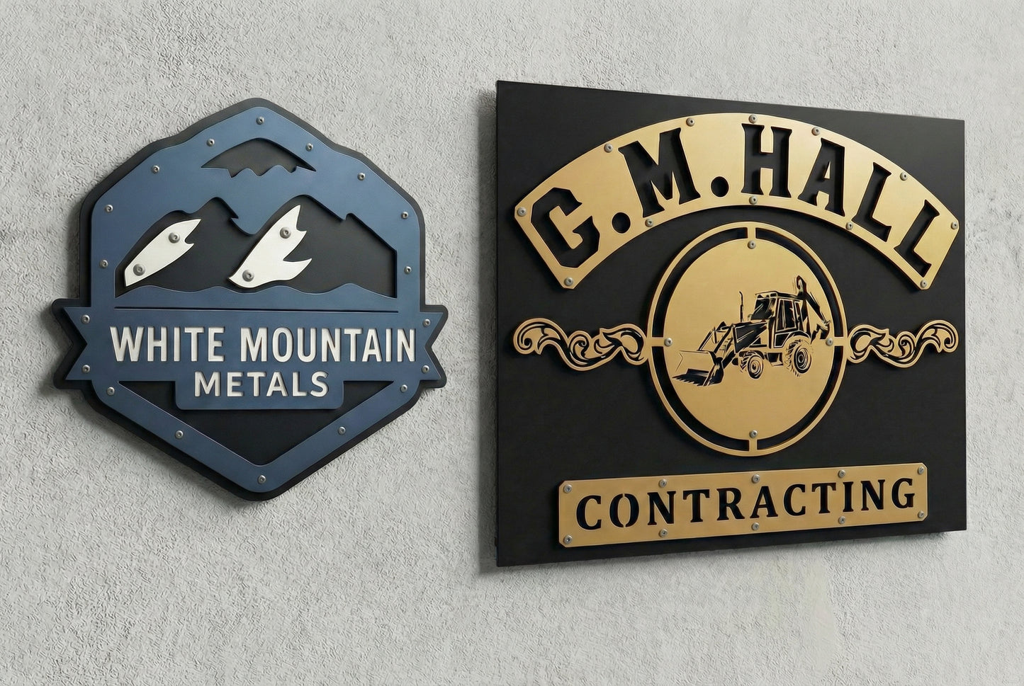 Custom Business Logo For Wall