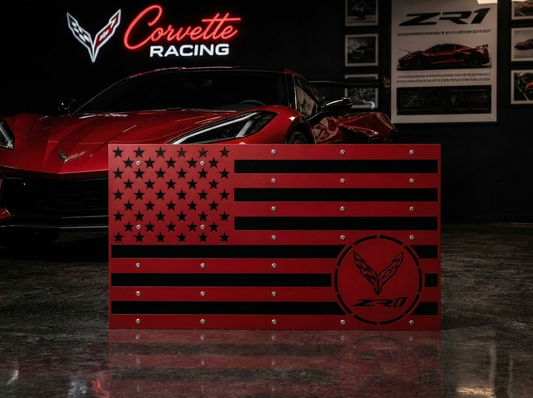 ZR1 Corvette Flag